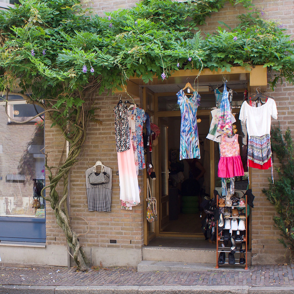 winkel retro buiten